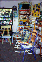 The Painted Chair Studio Interior